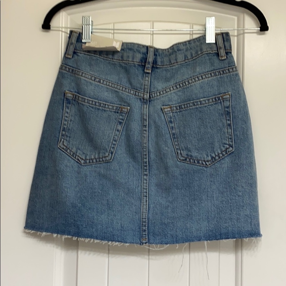 Nordstrom Denim Skirt, NEW with Tags, size 2 - Picture 3 of 4